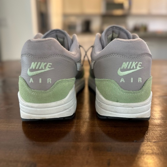 Nike Air Max Light Gray and Mint Sneakers - Picture 6 of 8